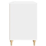  Stol Sjajno bijelo 142,5 x 50 x 75 cm Konstruirano drvo | shoptok.hr