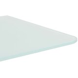  Zidna pregrada za pisoar 90 x 40 cm od kaljenog stakla | shoptok.hr