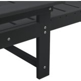 vidaXL Ležaljke 2 kom crna 162x53x98,5 cm HDPE | shoptok.hr