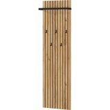 Germania Stenski obešalnik v hrastovem dekorju v naravni barvi 46 cm Libbiano – | Shoptok.si