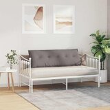  Jastuk za leđa Sivo-smeđa 140 x 19 x 50 cm tkanina | shoptok.hr