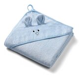 BabyOno ručnik bambus 100x100 cm, with ears, plava | shoptok.hr