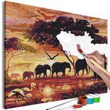  Slika za samostalno slikanje - Family Walk 60x40 | shoptok.hr