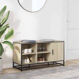  Klupa za cipele Sonoma hrast Konstruirano drvo i metal | shoptok.hr