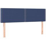  Krevet s oprugama i madracem plavi 140 x 190 cm od tkanine | shoptok.hr