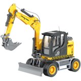  Metalni buldožer za igro Huina 1:50 - rumena | Shoptok.si
