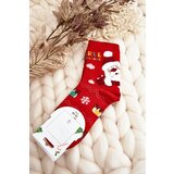 Aura.via Women's Socks with Santa Claus Red | shoptok.hr