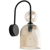  Zidno svetlo SOPHIA 1xE14/10W/230V crno/dimljeno bež | Eponuda.com