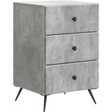  Noćni ormar Betonska siva 43 x 41 x 66 5 cm Konstruirano drvo | shoptok.hr