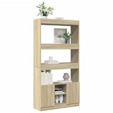  Visoka komoda boja hrasta sonome 92x33x180cm konstruirano drvo | shoptok.hr