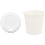 vidaXL Papirnate skodelice za kavo s pokrovčki 1000 kosov 4oz 100ml | Shoptok.si