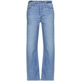 Levi's RIBCAGE STRAIGHT ANKLE Plava Cijene