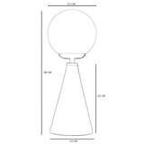 Opviq 8899-5 whitegoldoak table lamp | ePonuda.com