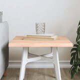Stolna ploča 40x40x2 cm netretirana hrastovina sa živim rubom | shoptok.hr