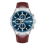 Lee Cooper Muški sat LC08223.392, Teget kućište, Braon boje | Eponuda.com