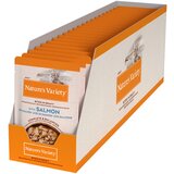 Nature's Variety koščki v omaki 22 x 85 g - z lososom Cene