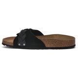 Birkenstock Natikači OITA BLACK LEA CALZ S Črna | Shoptok.si