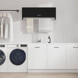  Ormar crni 100 x 32,5 x 35 cm od konstruiranog drva | shoptok.hr