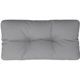  Jastuk za palete sivi 80 x 40 x 12 cm od tkanine | shoptok.hr