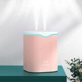 Venisymlis Usb Vlažilec Zraka Z Dvojnim Pršenjem, Tihim Delovanjem, Veliko Zmogljivostjo, Fino Meglo In Nočno Lučko - Roza, (22060890) | Shoptok.si