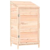  Vrtno spremište 55 x 52 x 112 cm od masivne jelovine | shoptok.hr