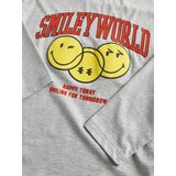 Reserved - Predimenzionirana majica dugih rukava SmileyWorld® - light grey | shoptok.hr