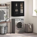  Stenska omara Črni hrast 69,5 x 34 x 90 cm Konstruiran les, (5000217666) | Shoptok.si
