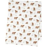 Catherine Lansfield Bombažen namizni prt 137x229 cm Angus Highland Cow – u