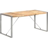  Blagovaonski stol 160x80x75 cm od masivnog grubog drva manga | shoptok.hr
