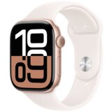 Apple Watch Series 10 GPS + Cell. 46mm Rose Gold AC, Light Blush Sport Band - M/L, (MWY73QCA) | shoptok.hr