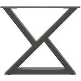  Noge za stolić 2 kom antracit 60x(42-43 3) cm čelik | shoptok.hr