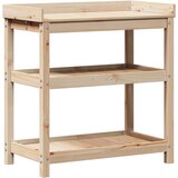  Stol za sadnju s policama 82,5x45x86,5 cm od masivne borovine | shoptok.hr