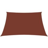  Jedro protiv sunca od tkanine pravokutno 2 5 x 3 m terakota | shoptok.hr