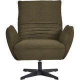 Dieter Knoll FOTELJ, kaki tekstil | Shoptok.si