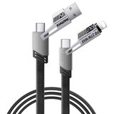 Remax DATA kabl (USB+TipC+Iphone) 3.1A RC-C189 65W crni 1m, | ePonuda.com