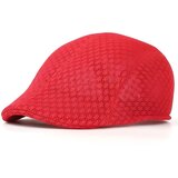 IZMAEL Poletna moška baretka - Rdeča | Shoptok.si
