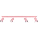 Sollux Lighting Stropna svetilka RING 4L roza, (5000284999) | Shoptok.si
