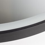  Brilagi - LED kupatilsko ogledalo ASTI LED/19W/230V 60 cm crna IP44 CRI 90 prigušiva + CCT | Eponuda.com