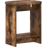  Bocni stol Dimljeni Hrast 50 x 39 5 x 55 cm Konstrukcijsko drvo | shoptok.hr