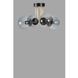 Opviq pablo 4 Lü siyah Füme Camlı avize blackfume chandelier | ePonuda.com