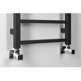 Sapho kupatilski radijator metro dos 114x40 cm mat crne boje | Eponuda.com