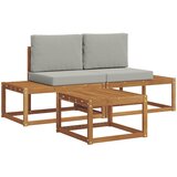  Set vanjskih sofa 3 kom. Prirodna | shoptok.hr