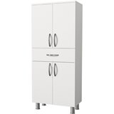 Woody Fashion Kupaonski ormarić, Bijela boja, Arizona 4 Kapak - White | shoptok.hr
