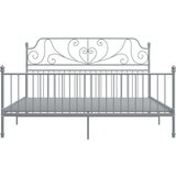  Za krevet sivi metalni 200 x 200 cm | shoptok.hr