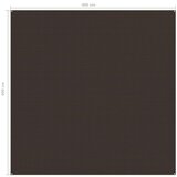  Za šator 400 x 400 cm smeđi | shoptok.hr