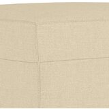  Tabure krem 60 x 50 x 41 cm od tkanine | Eponuda.com