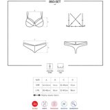 Obsessive 860-SET-3 2-pcs Set Red S/M | shoptok.hr