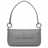 Calvin Klein Jeans Ročna torba Sculpted Shoulder Pouch25 Mono K60K610679 Écru