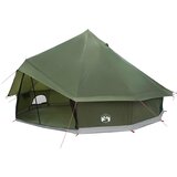 Tipi šator s krovom Maslinastozelena 500 x 500 x 300 cm | shoptok.hr