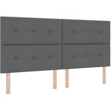 vidaXL LED vzglavnik Temno siva 100 cm Tkanina, (22067124) | Shoptok.si
